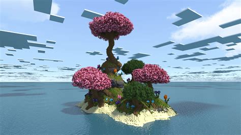Spring Themed Island Minecraft