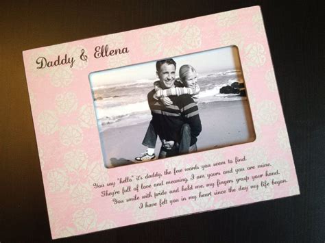 Maybe you would like to learn more about one of these? Personalized Daddy Daughter Gift Keepsake 4x6 by ...