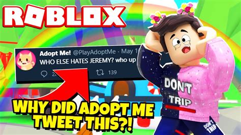 An unofficial subreddit for the roblox game, adopt me! Why Did Adopt Me Tweet THIS? (Roblox) - YouTube