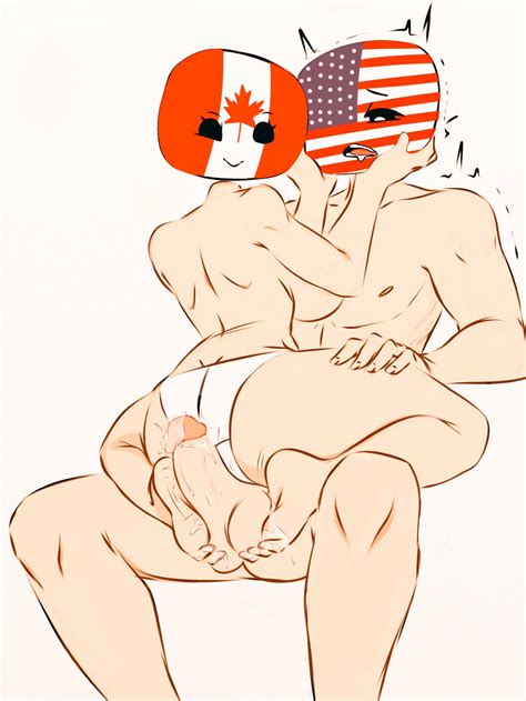 Canada X Usa Brothers Are Fooling Around Countryhumans Hot Sex Picture