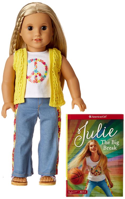 American girsl doll unicorn 11pc american girsl doll clothes 18 inch doll clothes american girsl this doll clothing set contains a wide selection of garments, including skirts, tops, pants, a hat, and a. American Girl Julie Doll & Paperback Book- Buy Online in ...