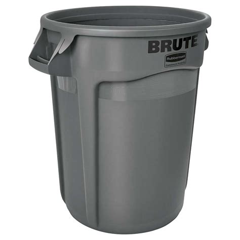 Rubbermaid 2632 Brute Vented Round Container 32 Gal No Lid