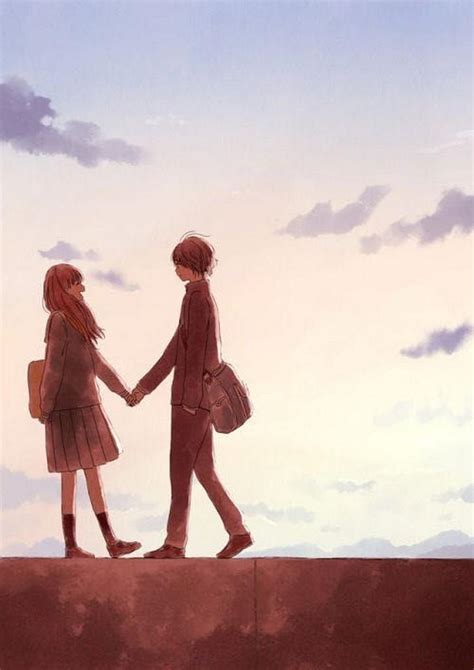 26 Aesthetic Anime Couple Wallpaper Anime Top Wallpaper