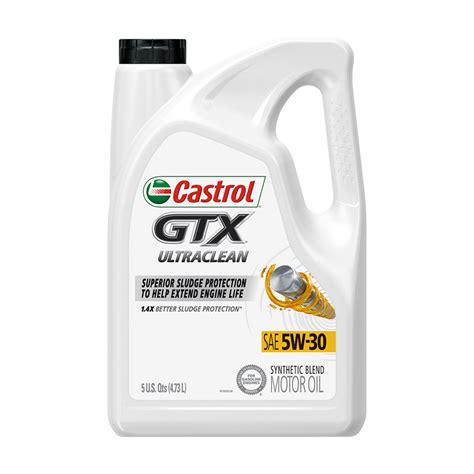 W Castrol Gtx Full Synthetic Motor Oil L Order Buy Online