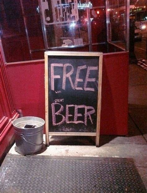 21 Hilarious And Creative Sidewalk Signs I Would Enter Every Place