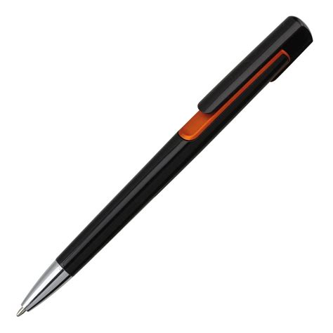 Modern Ballpoint Pen Orangeblack Promolog