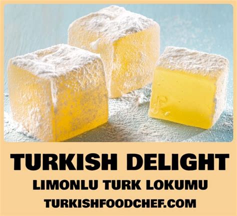 Turkish Delight The Best Turkish Delight Recipe Limonlu Lokum New