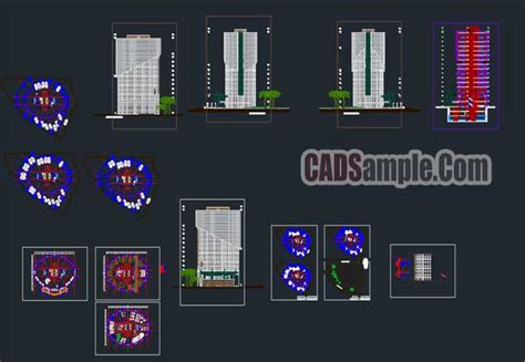 Free Dwg Plans Office Buildings In Autocad Cadsamplecom