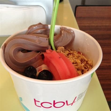 This creamy mousse gets extra flavor from grapefruit zest. TCBY - Frozen Yogurt Shop in Charlotte