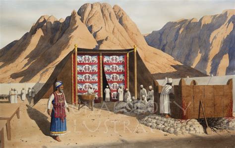 The Tabernacle Mishkan At Mt Sinai The Tabernacle Tabernacle