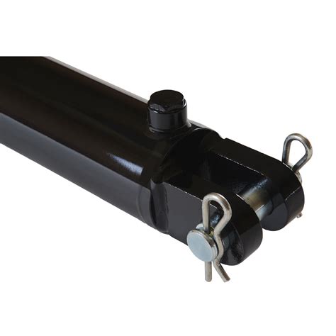 3 Bore X 12 Stroke Hydraulic Cylinder Welded Clevis Double Acting Cylinder Magister Hydraulics
