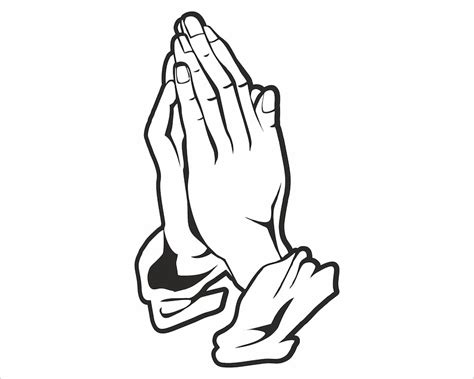 praying hands svg praying hands clipart praying hands svg cut files for cricut religious svg