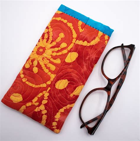 eyeglass case fabric soft eyeglass case padded glasses etsy