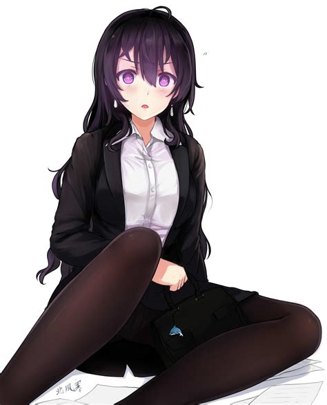 Beifeng Han Miyaura Sanshio Original Bad Id Bad Pixiv Id Highres 1girl Ahoge Black Hair