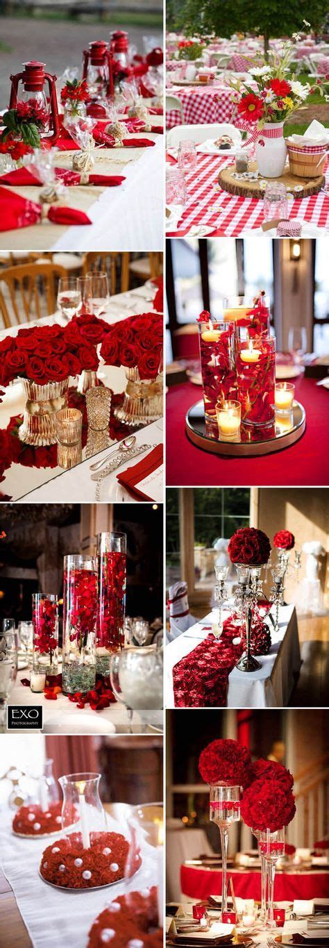 40 Inspirational Classic Red And White Wedding Ideas