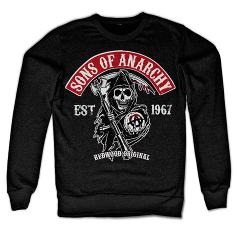 Redwood Original Red Patch Sweatshirt Sons Of Anarchy