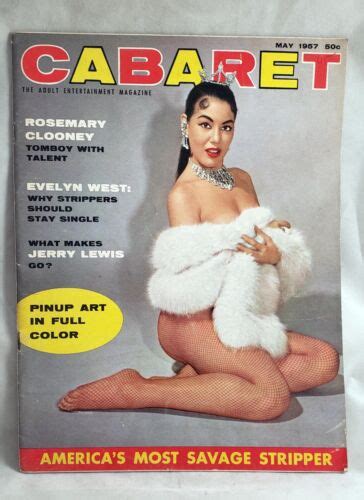 Cabaret Magazine Vol Dolores Del Raye Rosemary Clooney Zsa