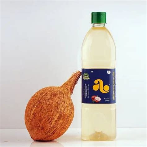 Aishwaryam Oils 1 Litre Wood Pressed Coconut Cooking Oil Packaging Type Plastic Bottle At Rs