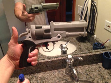 Made A 3d Printed Gun For A Costume Prop Had To Explain So Many