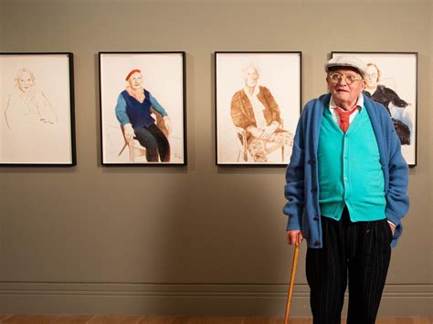 David Hockney Unveils Portraits Of Some Of His Oldest Friends Ahead Of