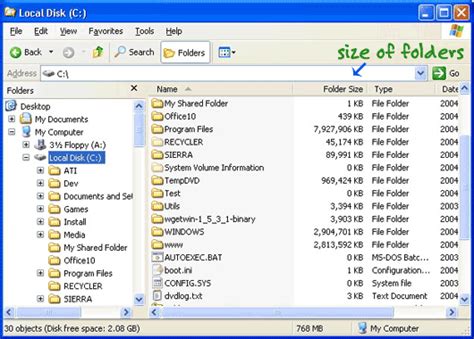 Display Size Of Every Folder In Windows Explorer Itself Digital