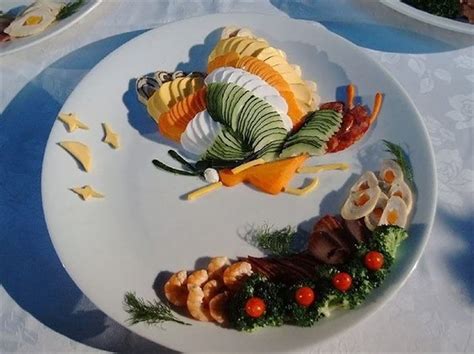 Chinese Decoration And Presentation Of Food