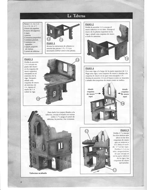 Free Paper Models Game Terrain Fantasy House Foam Board T5 Script