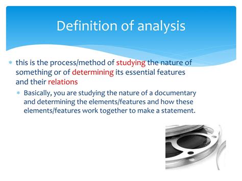 Ppt How To Analyze A Documentary Powerpoint Presentation Free Download Id1839458