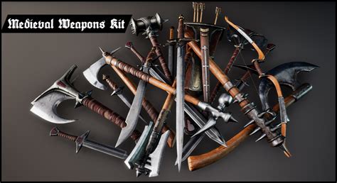 Medieval Weapons Kit In Weapons Ue Marketplace
