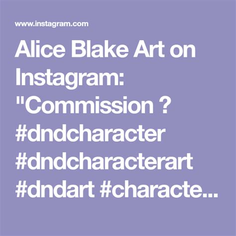 alice blake art on instagram commission 💙 dndcharacter dndcharacterart dndart