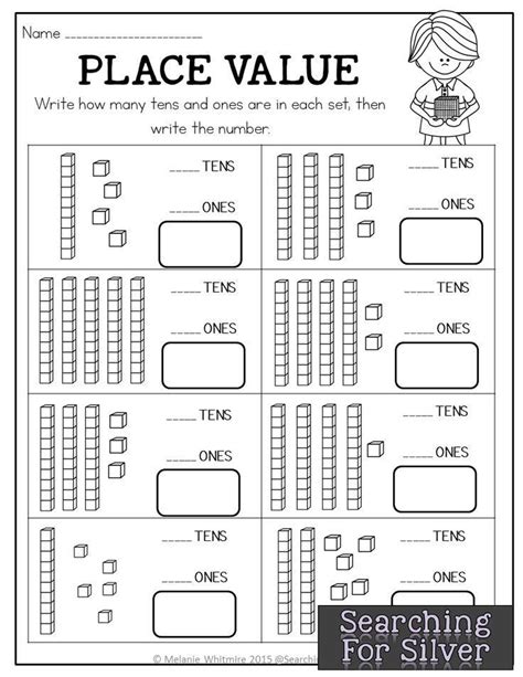 Place Value Worksheet 1st Grade