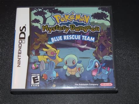 Pokemon Mystery Dungeon Blue Rescue Team Nintendo Ds Video Etsy