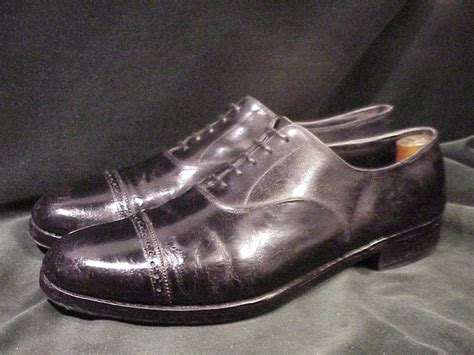 Vintage John Lobb London Bespoke Cap Toe Oxford Brogue 44 445de