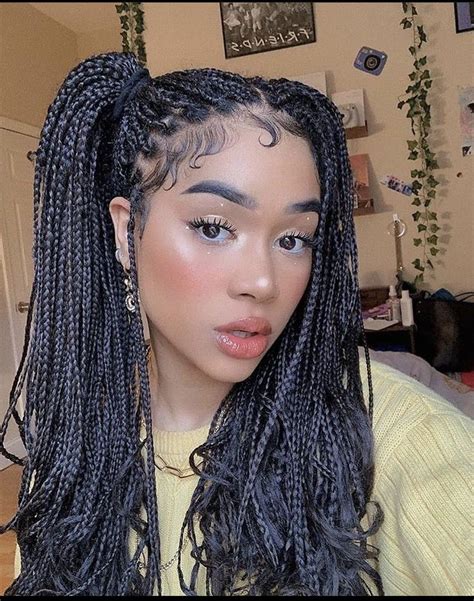 pin by danicaa 🤍 on hair curly hair inspiration hair inspiration box braids styling