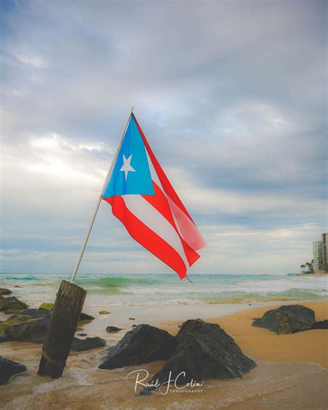 This Original Puerto Rican Flag Was Flying In San Juans Condado Beach