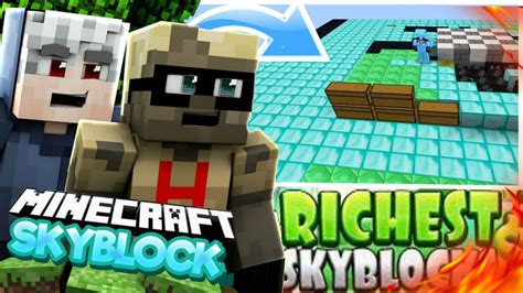 The Richest Island On The Server Minecraft Pe Skyblock 3 Mcpe Skyblock Youtube