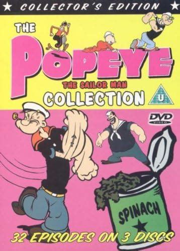 The Popeye Collection [dvd] Uk Popeye Popeye Dvd And Blu Ray