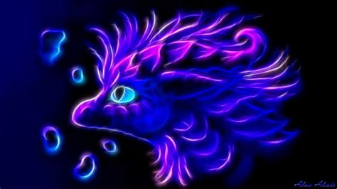 Neon Dragon Kaidaeclipse Wallpaper 40121896 Fanpop