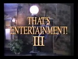 That's Entertainment! III (1994) - 1992 announcement trailer - YouTube