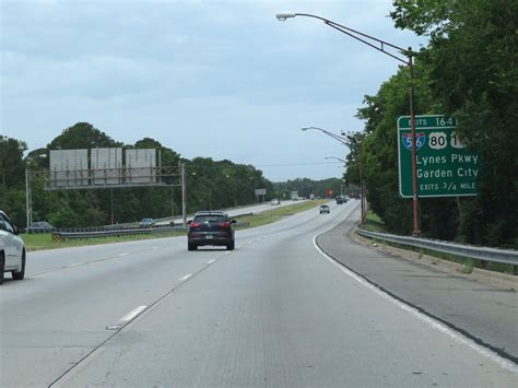 Georgia Interstate 16 Westbound Cross Country Roads