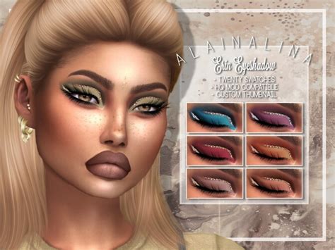 Erin Eyeshadow At Alainalina The Sims 4 Catalog