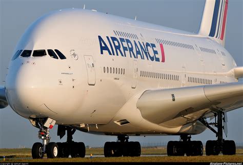 F Hpje Air France Airbus A380 At Paris Charles De Gaulle Photo Id