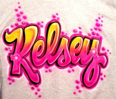 Personalized Custom Airbrushed T Shirt We Can Paint Any Name Or