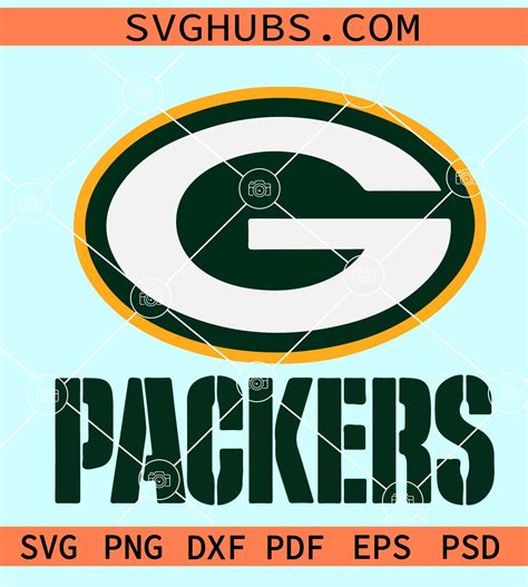 Green Bay Packers Logo Svg Nfl Football Vector Gb Packers Logo