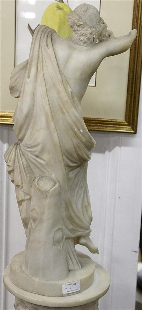 Sold Price Italian Carved White Marble Art Nouveau Figure C 1900 Of