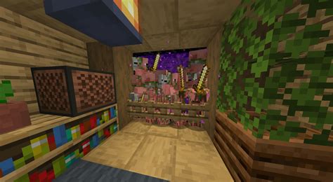 How To Make A Zombie Pigman Farm Just Make A Nether Portal Rminecraft