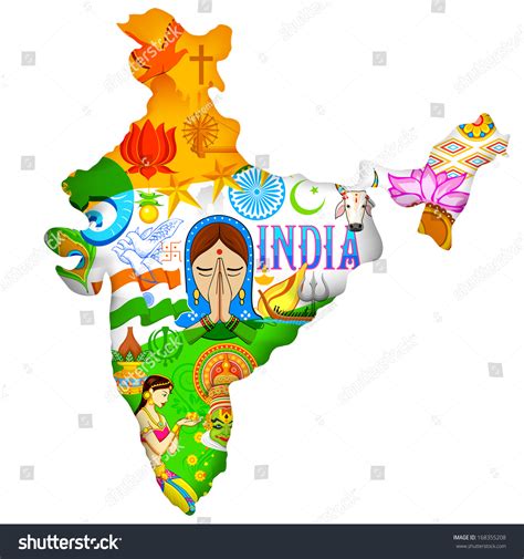 Free Clipart India Map