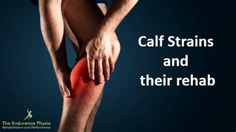 Calf Strains How To Rehab And Return To Running Youtube