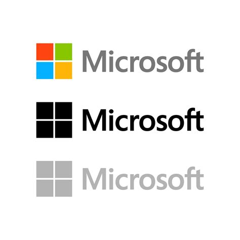Microsoft Logo Icon Editorial Vector 6892684 Vector Art At Vecteezy