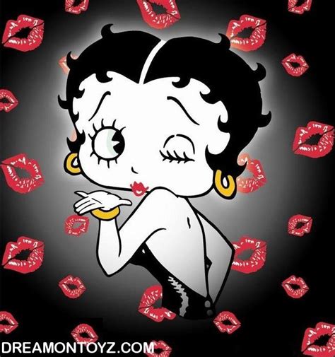betty boop pictures archive bbpa pictures of betty boop winking and blowing kisses